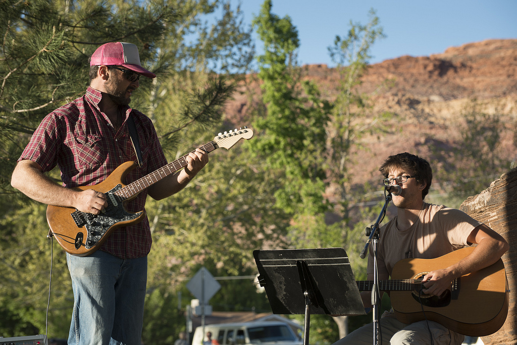 Musicians in Park