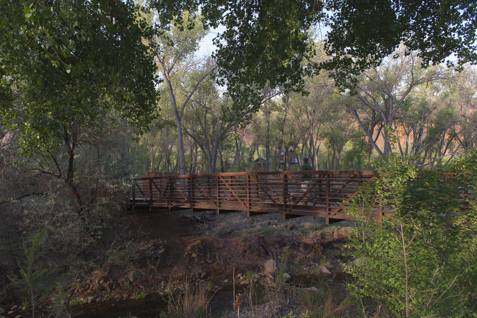 Bridge over Mill Creek at Rotary Park